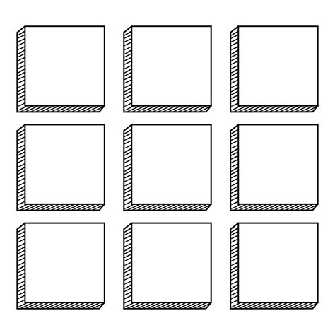 images  square templates printable    square