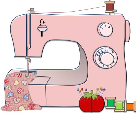 sewing machines clip art textile hand sewing sewing clipart png
