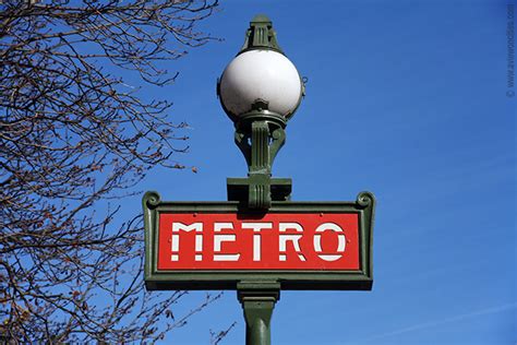 metro sign paris pictures