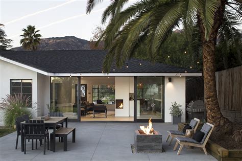 california ranch style remodel leonard unander associates