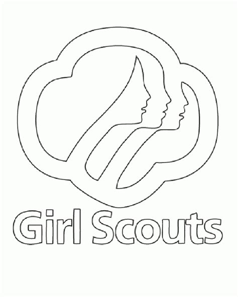 girl scout cookie coloring pages  getdrawings