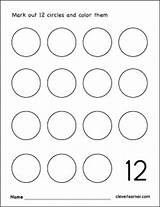 Number Worksheets Worksheet Twelve Preschool Writing Printable Coloring Activities Numbers Children Cleverlearner Practice Quick Links Website sketch template