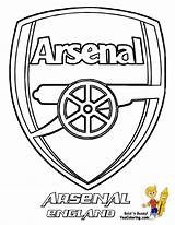 Football Coloring Colouring Pages Soccer Printable Arsenal Teams Boys Logo Manchester Kids Print Cool Fifa Team Yescoloring Sheets United English sketch template