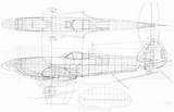 Spitfire Supermarine Royce sketch template