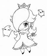 Rosalina Coloring Pages Mario Peach Daisy Print Printable Super Color Colouring Sheet Clipart Library Chibi Getcolorings Kids Popular sketch template