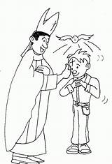 Sacramentos Sacrament Confirmation Colorear Confirmación Iniciacion Cristiana Confirmacion Lds Misionera Infancia Sacraments Educar Jesús sketch template