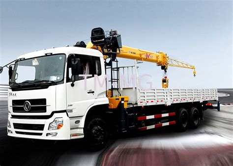 kg telescopic cargo crane truck mounted crane  kg