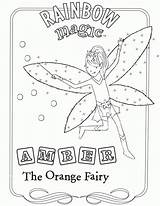 Rainbow Magic Coloring Pages Getcolorings sketch template