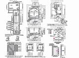 Elevator Section Dwg Cadbull sketch template