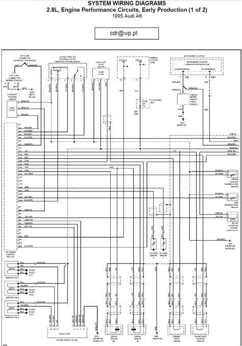 audi  engine performance circuits wiring diagrams part  schematic wiring diagrams