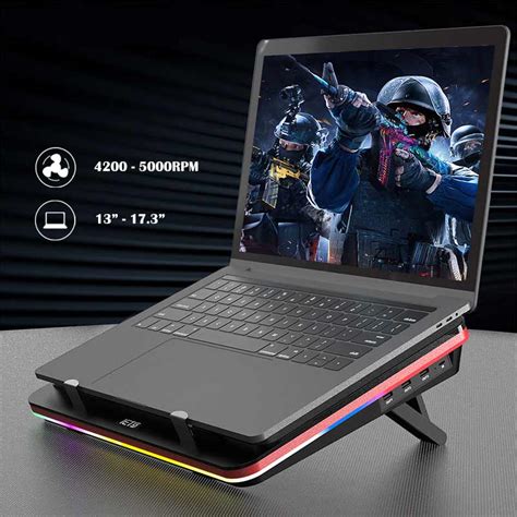 gt notebook cooler cooling stand     gaming laptops rgb