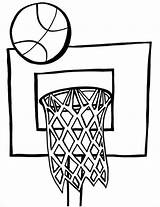 Coloring Printable Basketball Pages Print Printables Court Preschool Template Color Colouring Clipart Sheets Pdf Awesome Coolest Kids Adult Logo Communion sketch template