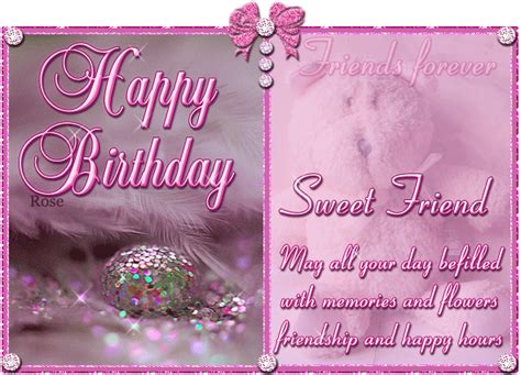 Happy Birthday Sweet Friend Pictures Photos And Images