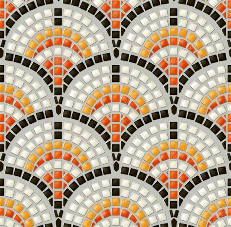 antique mosaic seamless pattern stock vector  natis