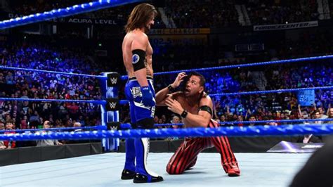 wwe smackdown results 4 3 18 shane mcmahon returns styles and nakamura team up wwe news