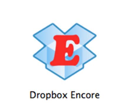 dropbox encore  mac