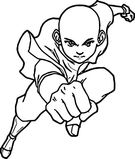 avatar printable coloring pages