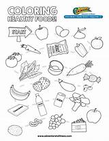 Coloring Pages Healthy Nutrition Kids Foods Choices Body Print Printable Color Getdrawings Raising Eaters Tips Getcolorings Fitness Scholastic Parents sketch template