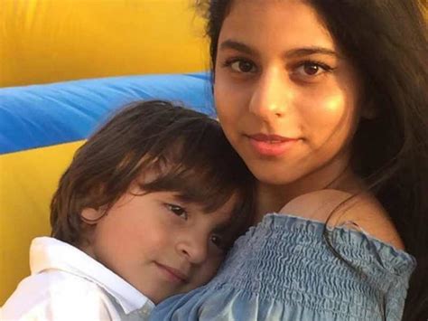 this picture of suhana khan holding her brother abram will tug at your heartstrings