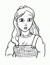 Coloring Oz Dorothy Pages Drawing Wizard Powerful Great Getdrawings Popular sketch template