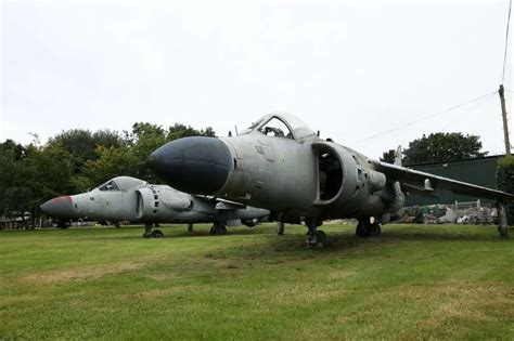 extraordinary aircraft graveyard hidden  woodland  gatwick