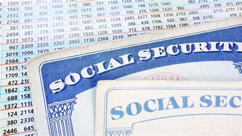 social security benefits table   money alert