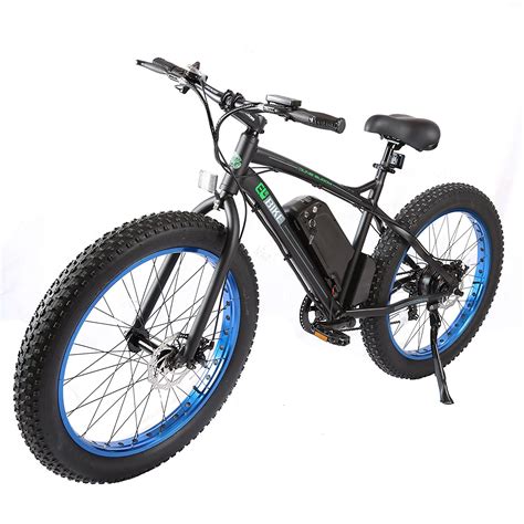 review   bike fat tire electric bike beach snow bicycle