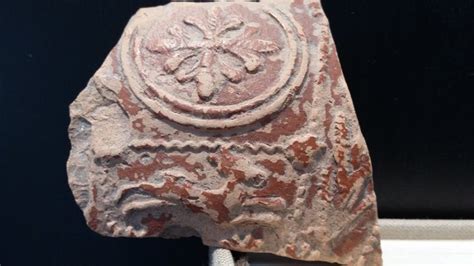 ancient roman ceramic terra sigillata fragments  maker stamp  catawiki