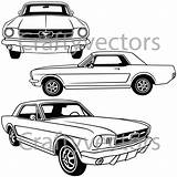 Ford 1964 sketch template