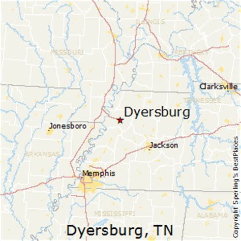 places    dyersburg tennessee