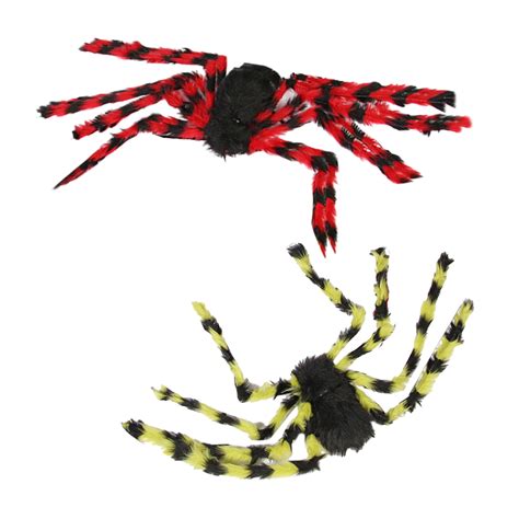 30 50 60cm Halloween Plush Spider Realistic Horror Creepy Large