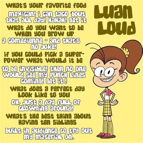Pin By Dorothy Stuart On Funny Loud House Characters