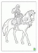 Barbie Coloring Pages Pony Tale Sisters Coloriage Her Colouring Cheval Horse Dessin Majesty Dinokids Colorier Color Mermaid Kids Coloriages Un sketch template