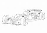Race Cars Motorist sketch template