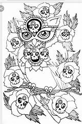 Coloring Pages Psychedelic Trippy Adult Da Colorare Disegni Animali Con Sheets Printable sketch template