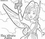 Fairy Pirate Colorings Coloring Pages Cartoon sketch template