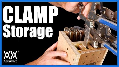 clamp storage ideas  clamp racks   shop youtube