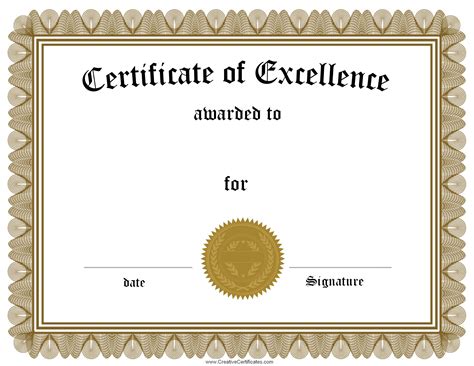 certificate  excellence wintech