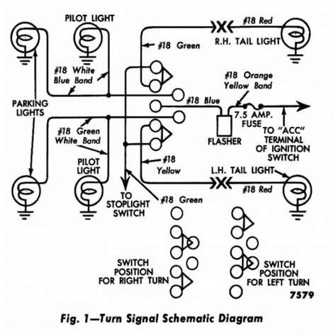 turn signal wiring schematic diagram stop light diagram turn ons