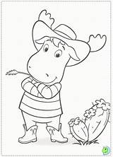 Backyardigans Coloring Dinokids Pages Print Printable Library Clipart sketch template