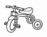 Triciclo Tricycle Cdn5 Acolore Tricicli Giochi sketch template