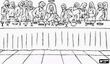 Ceia Avondmaal Supper Laatste Senhor Jezus Lords Kleurplaat Risco Apostelen Apostolos Donderdag Catequese Kleurplaten Feira Pesquisa Met Verzamelde Ultima Testament sketch template