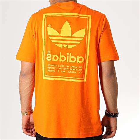 adidas originals tee shirt vintage ed orange laboutiqueofficiellecom