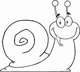 Snail Drawing Coloring Pages Draw Animals Clipart Kids Anemometer Cliparts Star Para Cartoon Snails Starfish Patrick Printable Mollusks Clip Cute sketch template