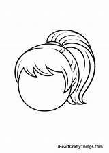 Ponytail Streaks Iheartcraftythings sketch template