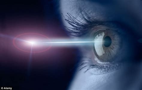 laser eye surgery   riskier    daily mail