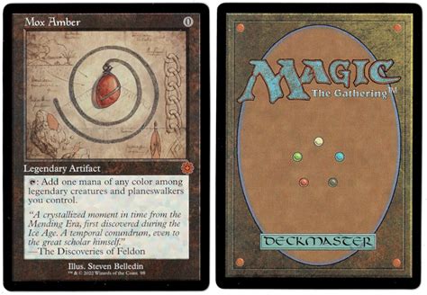 mox amber schematic   brothers war retro artifacts proxy