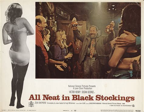 All Neat In Black Stockings 1969 Original Lobby Card Fff 53759
