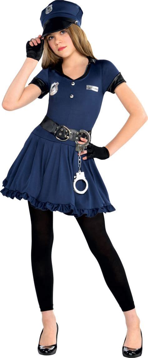 girls cop costume party city halloween pinterest