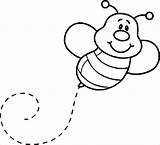 Bee Coloring Kids Pages Baby Color Printable Easy Coloringbay Animal Print Printables Wecoloringpage sketch template